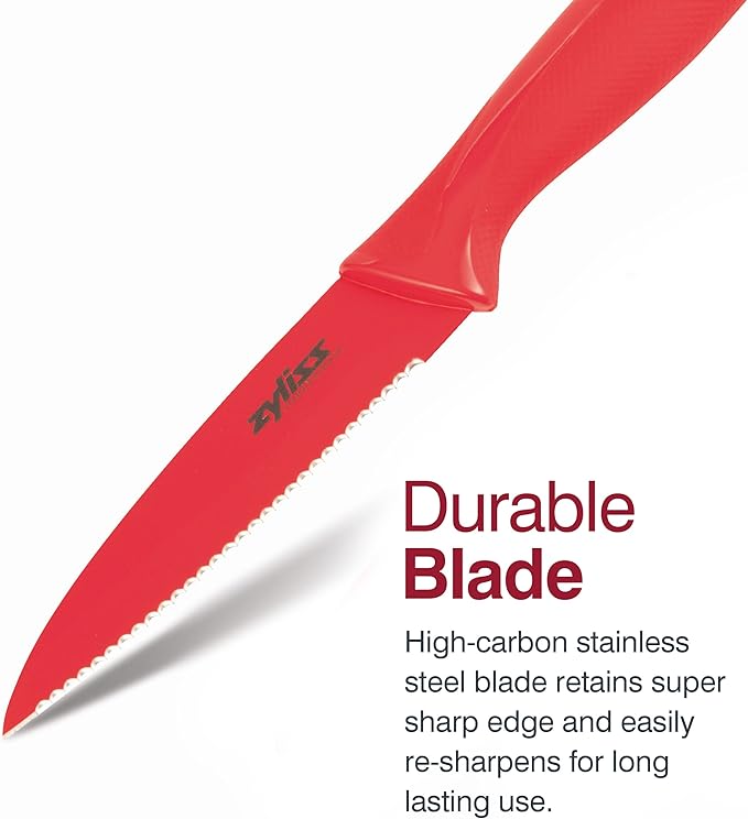 ZYLISS 2-Piece Paring Knife Set with Sheath Covers