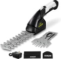 Sun Joe HJ604C 7.2-Volt Cordless Grass Shears and Trimmer, Charger and Battery Included
