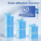 ICEPURE 5 Micron 4.5" x 20" Whole House String Wound Sediment Water Filter Cartridge for Well Water, Replacement for WP5BB20P/WP25BB20P, SDC-45-2005, SP-WP5-20BB, SWC-45-2005, 4PACK