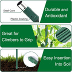 Garden Stakes 48 Inches Steel Plant Stakes Tomato Stakes 4ft Pack of 25