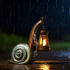 QZJDDZSW Solar Garden Snail Statue,Lawn Decor Statue for Patio, Balcony, Yard Ornament - Mothers Day Gifts for Mom Grandma Women