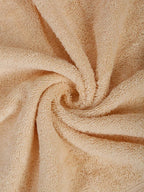 Casa Lino Face Towels & Body Wash Cloths for Showering - 100% Cotton Wash Cloths for Bathroom - Highly Absorbent & Quick Drying Washcloth Set - Cotton Washcloths 24 Pack (12" x 12") - (Linen Brown)