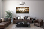 XXMWallArt FC1975 Canvas Wall Art Horse Picture Canvas Prints Modern Decor Wall Art Painting Canvas Prints Fine Art for Living Room Bedroom Kitchen Home and Office Drawing Room Wall Decor