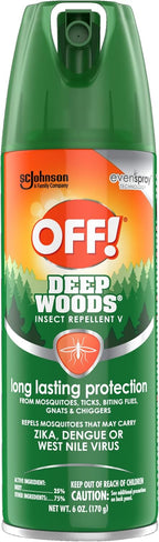 RaidOFF Off Deep Woods Insect Repellent 6oz (Pack of 3)