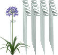 36 Inch 20 Packs Plant Support Stake Garden Single stemmed Plant Support Hoops Plant Prop for Flowers Orchid Tomatoes Peony Lily Rose Gladiolus (36 inch)