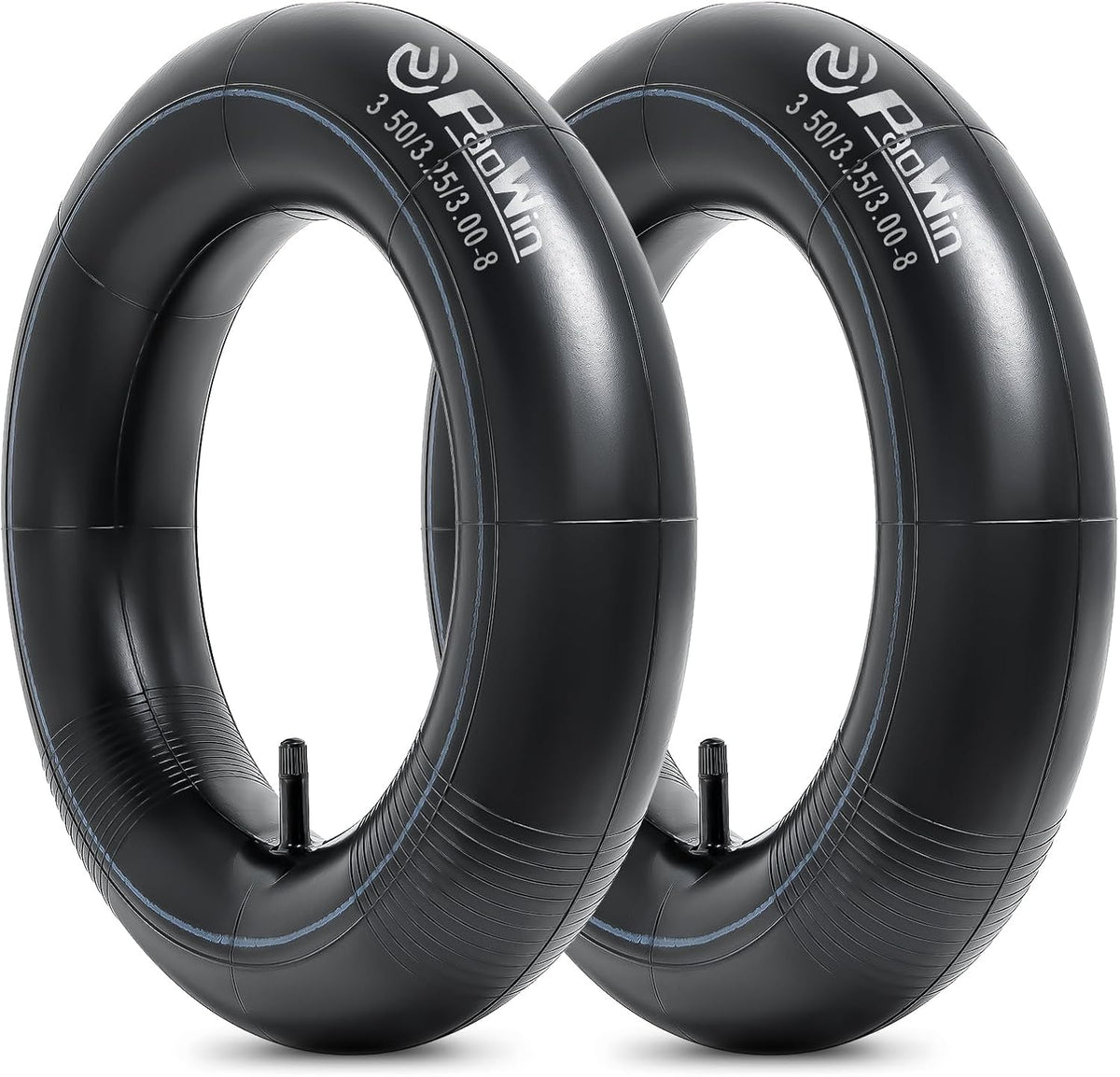 2 PCS 3.50/3.25/3.00-8 Replacement Inner Tubes with TR13 Straight Valve Stem Compatible with Wheelbarrows, Mowers, Hand Trucks and More 3.50-8 3.25-8 3.00-8 Tire Tubes