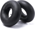 TICONN 15x6.00-6nhs Lawn Mower Tires Inner Tube, 2 Pack Inner Tire Tube for Wheelbarrow Tires, Replacement Tube with TR-13 Straight Valve Stem for lawn mower tires 15x6.00-6, Wheelbarrows, Wagons