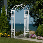 Athens 39"W x 81"H Vinyl Arbor