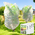 Fruit Tree Netting, Blueberry Bush Netting Cover for Garden Protection, 4Pcs 4x4.9 FT Garden Plant Netting Pest Barrier for Raised Beds for Strawberry, Tomato, Bug Mesh Net from Bird, Cicadas