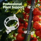 CLEANGOR 300Pcs Plant Clips, Plant Support Clips Plastic Trellis Clips