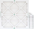 Glasfloss ZL 14x14x1 MERV 13 (FPR 10) Air Filters for AC and Furnace. Case of 12. Actual Size: 13-1/2 x 13-1/2 x 7/8