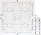 Glasfloss ZL 14x14x1 MERV 13 (FPR 10) Air Filters for AC and Furnace. Case of 12. Actual Size: 13-1/2 x 13-1/2 x 7/8
