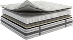 Sweet Home Stores Meditate 12" Queen Hybrid Mattress – Firm Support, Pocket Coils, Fiberglass-Free, CertiPUR-US® Certified, Reduced Heat Build Up, Antistatic Cover, Made in USA, Bed in a Box