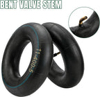 11x4.00-5 Inner Tube 11x4.50-5 11x6.00-5 Heavy Duty Replacement Tire Tubes with Bent Valve Stem for Wheelbarrows, Mowers, Hand Trucks - 2 Pack