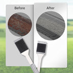 2 Pack Grill Brush and Scraper, 16.5” & 14” Wire BBQ Grill Brush for Outdoor Grill, 304 Stainless Steel Cleaning Brush BBQ Grill Accessories, Safe Grill Cleaner Brush-Ideal Gift for Men/Dad BBQ Brush