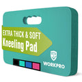 WORKPRO Extra Thick Kneeling Pad, Soft Foam Cushioning for Knee, Large Foam Kneeler Mat for Gardening, Bathing Baby, Workout Supplies, 17.5 x 11 x 1.5 in, Robin's egg Blue