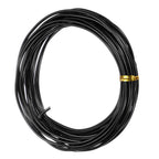 2mm Bonsai Training Wire, 16.4 Feet Total Anodized Aluminum Bonsai Wires for Bonsai Tree Shaping/Branches Fixing/Trunk Holding/DIY Crafting [Black]