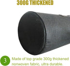 24-Pack 5 Gallon Grow Bags, Heavy Duty Thickened Non-Woven Plant Fabric Pots with Reinforced Handles