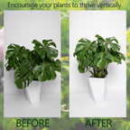 5PCS Monstera Plant Stem Support with Leaf Holders - Innovative Cactus Stake for Indoor Plants - Unique Plant Support Kit for Healthy Growth - Ideal for Gardening Enthusiasts