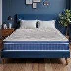Twin Size Mattress in a Box 12 Inch Memory Foam Hybrid Mattress with Pocketed Springs Medium Firm Support Motion Isolation Edge Support 180 Night Trial
