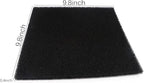 Cut to Fit Activated Carbon Media Pad, Pre Filter Carbon Sponge for Aquarium, Fish Tank, Pond, Reef Canister (9.8 x 9.8 x 0.4 inch 3pcs)