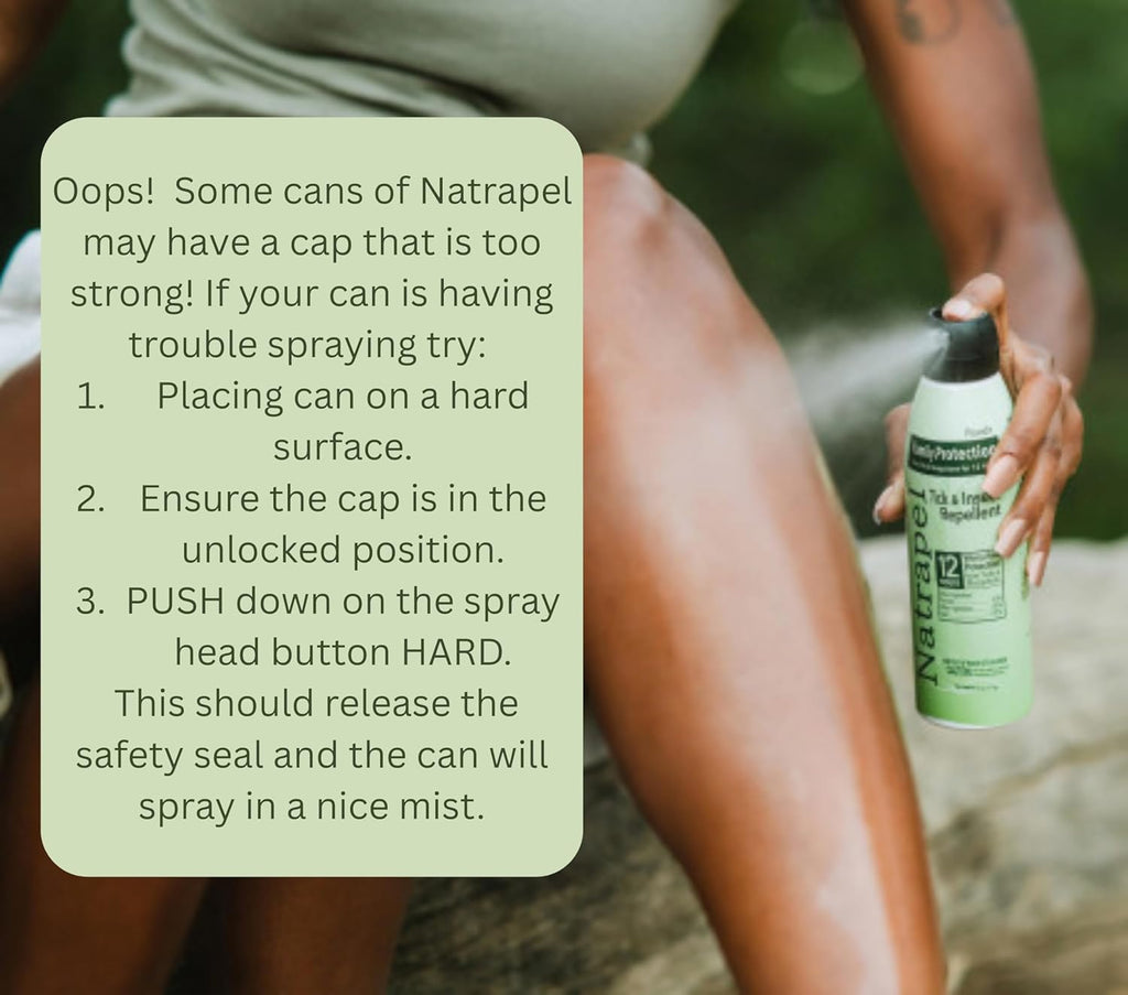Natrapel Tick & Insect Repellent Eco-Spray - Bug Spray with 20% Picaridin - Family Protection Against Mosquitoes, Ticks & More - Up to 12 Hours of Protection - 6 oz (2 Pack)