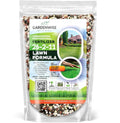 TurboGreen: Premium Lawn Fertilizer with Iron - Advanced Nitrogen & Iron-Rich Formula for Lush Growth | Eco-Friendly Grass Fertilizer for Spring & All Seasons | Slow-Release (2 QUARTS)