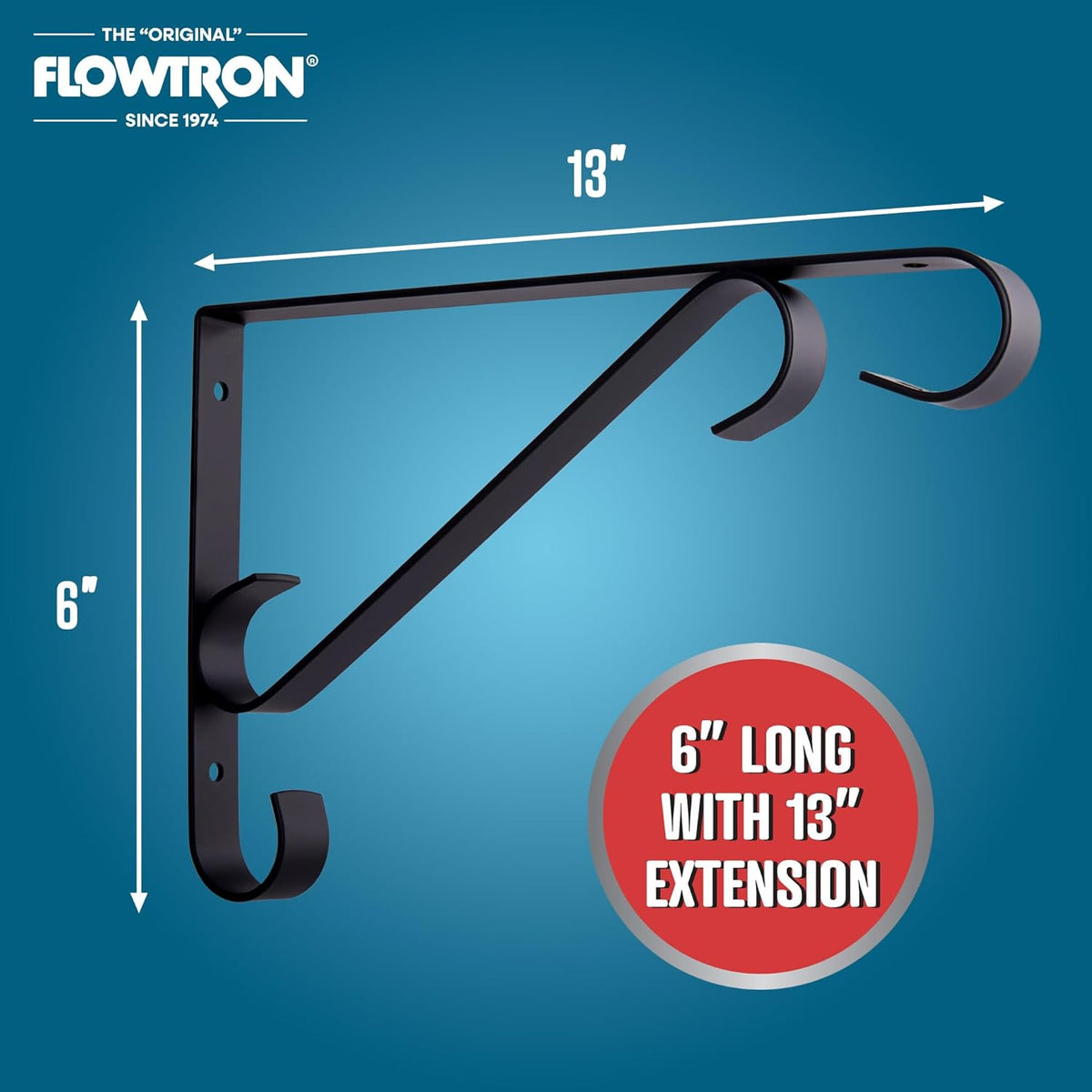 Flowtron SB-300 Security Wall Bracket for Bug Zappers | Hang Potted Plants in Your Garden | Durable Bracket with Locking Mechanism | Metal Sturdy Frame