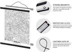 10x14 10x15 10x13 Poster Frame, Magnetic Light Wood Frame Hanger for Photo Picutre Canvas Artwork Art print Wall Hanging (1 Pack, 10", Black)