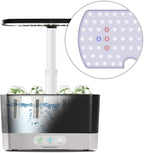 AeroGarden Harvest Indoor Garden Hydroponic System with LED Grow Light and Herb Kit, Holds up to 6 Pods, Black