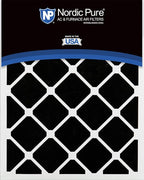 Nordic Pure 16x20x1 (Actual Size: 15 1/2 x 19 1/2 x 3/4) Pleated Air Filters MERV 14 Plus Carbon 3 Pack