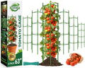 Halatool 6 Pack Tomato Cages for Garden, Up to 63 inch(5.2FT)