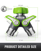 RAINPOINT 2 Way Garden Hose Splitter