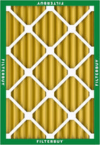 Filterbuy 20x22x2 Air Filter MERV 11 Superior Pet & Allergy Defense (1-Pack), Electrostatic Pleated HVAC AC Furnace Filters Replacement, Made in USA (Actual Size: 19.50 x 21.50 x 1.75)