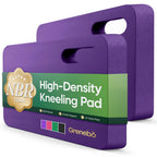 Grenebo 1-Pack Kneeling Pads, Extra Thick, 17.3 x 11 x 1.6 in, Purple