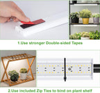 FOXGARDEN Grow Light, Full Spectrum Plant Light Strip for Indoor Plants, 288 LED Bright Grow Lamp with Auto On/Off Timer 4/8/12H, 3 Switch Modes, 10 Dimmable Brightness, 3 Packs