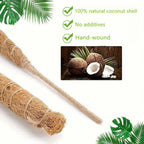 Moss Pole,47 Inch Monstera Plant Support, Upgraded 7mm Aluminum core Moss Poles for Climbing Indoor Plants DIY, Coco Coir Plant Pole Moss Plant Stick Support Stake Kit for Potted Plants Pothos