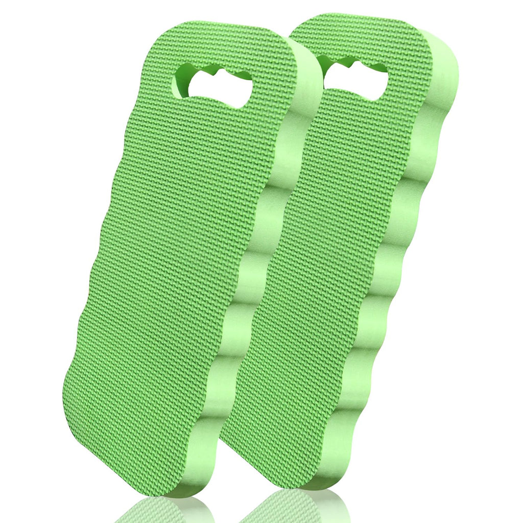 Altdorff Thick Kneeling Pad 2 Pack, Waterproof, Comfortable Garden Kneeling Pads Stain Resistant, Multi-Functional Kneeler Pad for Gardening, Baby Bath, Yoga, Praying and Exercise (Green)