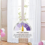 ShinyBeauty 4FTx7FT White Sequin Backdrop,Elegant Wedding & Party Decor,Sparkly Photo Background, Seamless Sequin Curtain | Perfect for Events