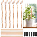 NACHLYNN 6 Pack Electroculture Plant Stakes Pure Electro Culture Gardening Soft Copper Wire Long Copper Garden Stakes for Gardening Growing Plants and Vegetables