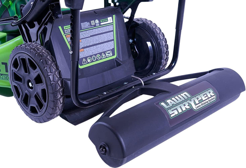 Generation 3-Lawn Striping System/Stripe Your Lawn Like A Ballpark/ONLY Works with ARIENS Razor, Craftsman (Battery ONLY), DEWALT, Echo, GREENWORKS, MAKITA, MKE Tool 21" Lawn Mowers