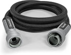 Garden Hose, Flexible Ultra Lightweight Durable, Kink-Free Water Hose - Non-Shrinking, Easy to Store, All-Weather, High-Pressure, Black (10 FT)