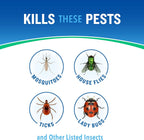 Cutter Essentials Bug Control Spray Concentrate, Kills Mosquitoes by Contact For Insects