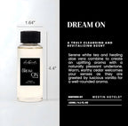 Aroma Scent Diffuser Starter Kit for Up to 1000SQ. FT. Coverage - 120ML Waterless Essential Oil Scent Included - Luxury Aroma Diffuser Ideal for Home, Office & Hotel (Silver, Dream On)