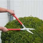 BERGER Professional Lightweight Topiary Hedge Shear, 6.3" Chromium-Plated Blades, Sap Groove to Prevent Sticking, Shock-Absorbing Buffer, Beech Wood Handles, 2520