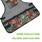 Laelr Garden Apron - Oxford Cloth Work Apron With Pockets, Adjustable Heavy Duty Tool Apron for Men & Women, Artist Apron for Painting and Home Garden, Gifts for Father's Day
