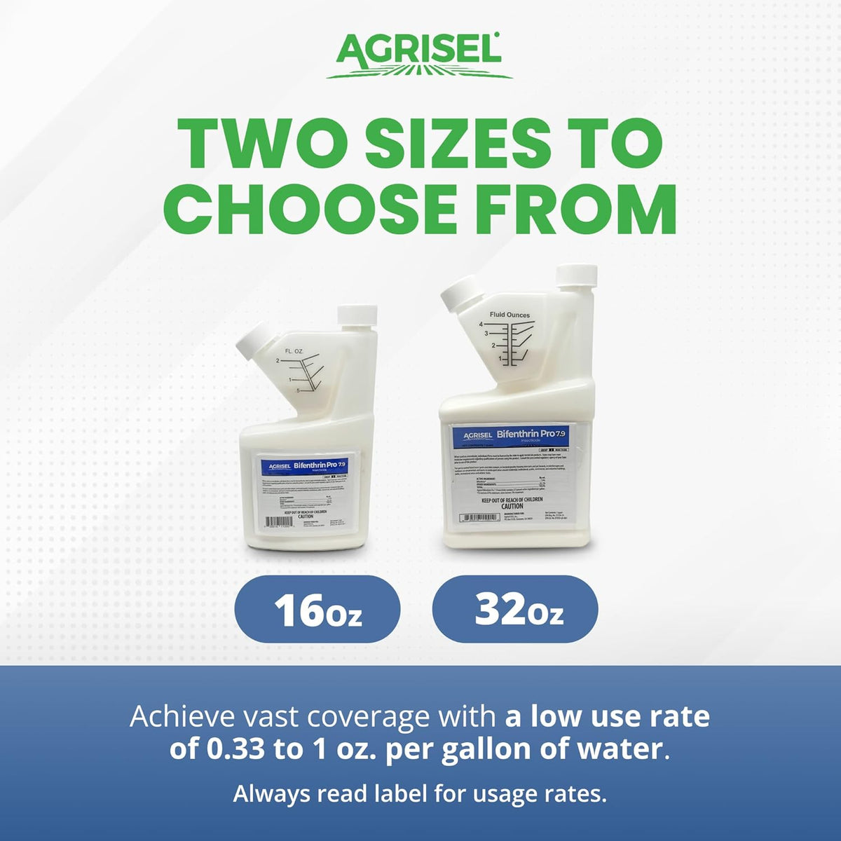 Bifenthrin Pro 7.9, Insect Control, Safe for Plants & Crops, Insecticide, Effective Against 125+ Insects, Includes 3-Pack of Agrisel Protective Gloves, 1 Gallon