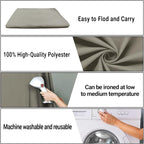 Portrait Backdrop Cloth 8x10FT Gray Screen Backdrop Photo Background, Professional Photography Video Studio Props