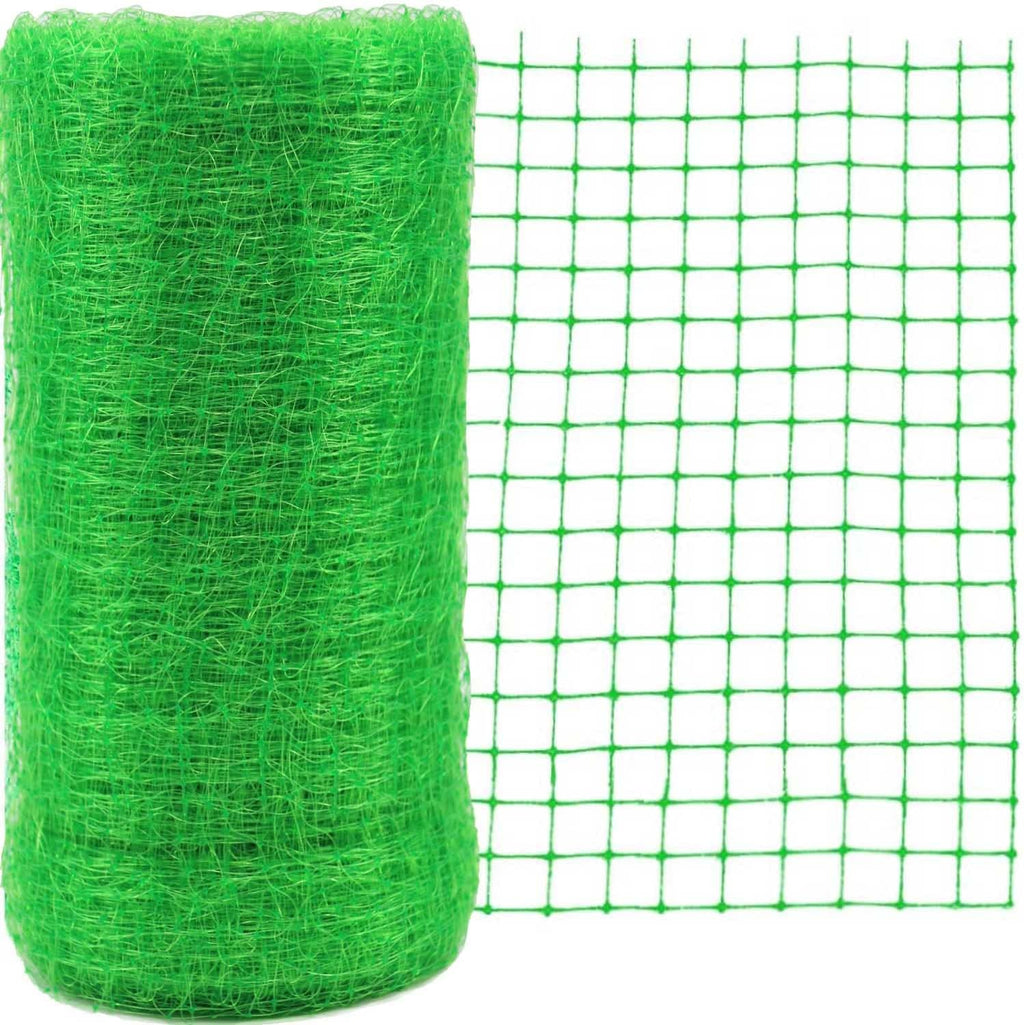 Garden Netting, 7 x 100 FT Bird Netting for Garden Protection, Green Deer Netting for Plants Fruit Trees Vegetables from Birds, Squirrels, Other Animals