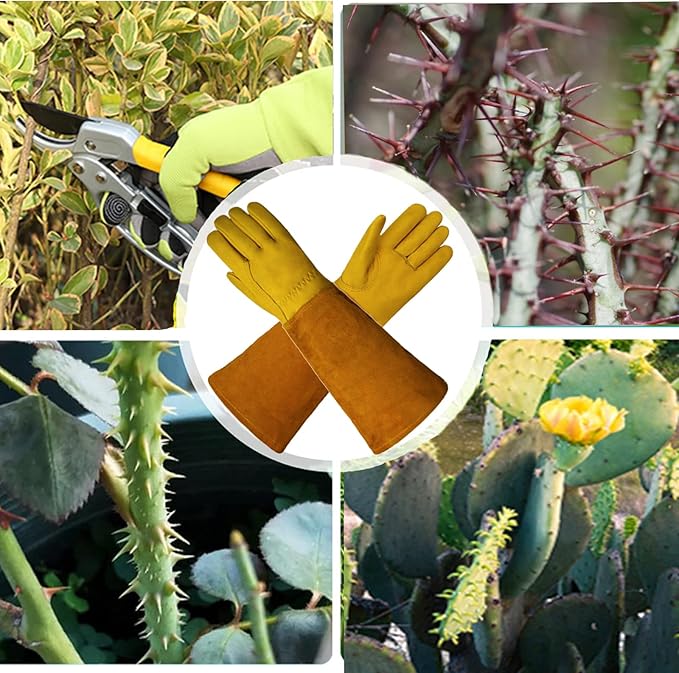 3-in-1 Gloves for Gardening, Farming & Cleaning, Stab-Proof, Anti-Slip, Wear-Resistant, Comfort, Breathable, Durable